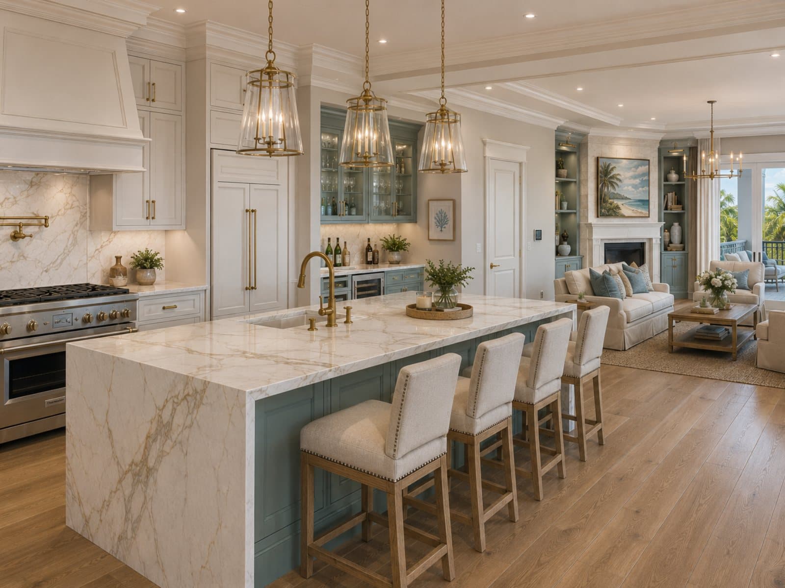 Interior of a Banyan Groves residence