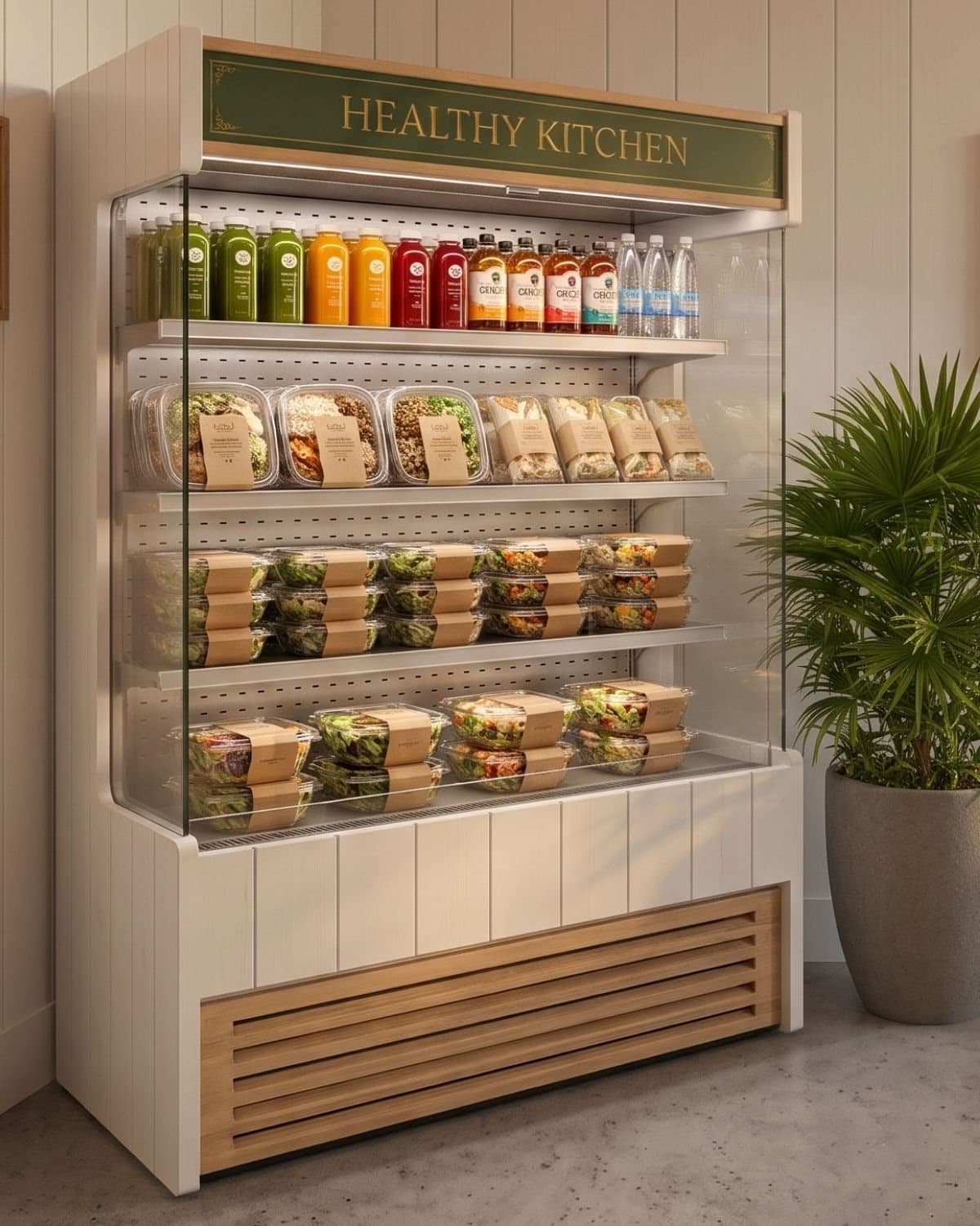 Grab-and-go case concept at Banyan Groves Town Center