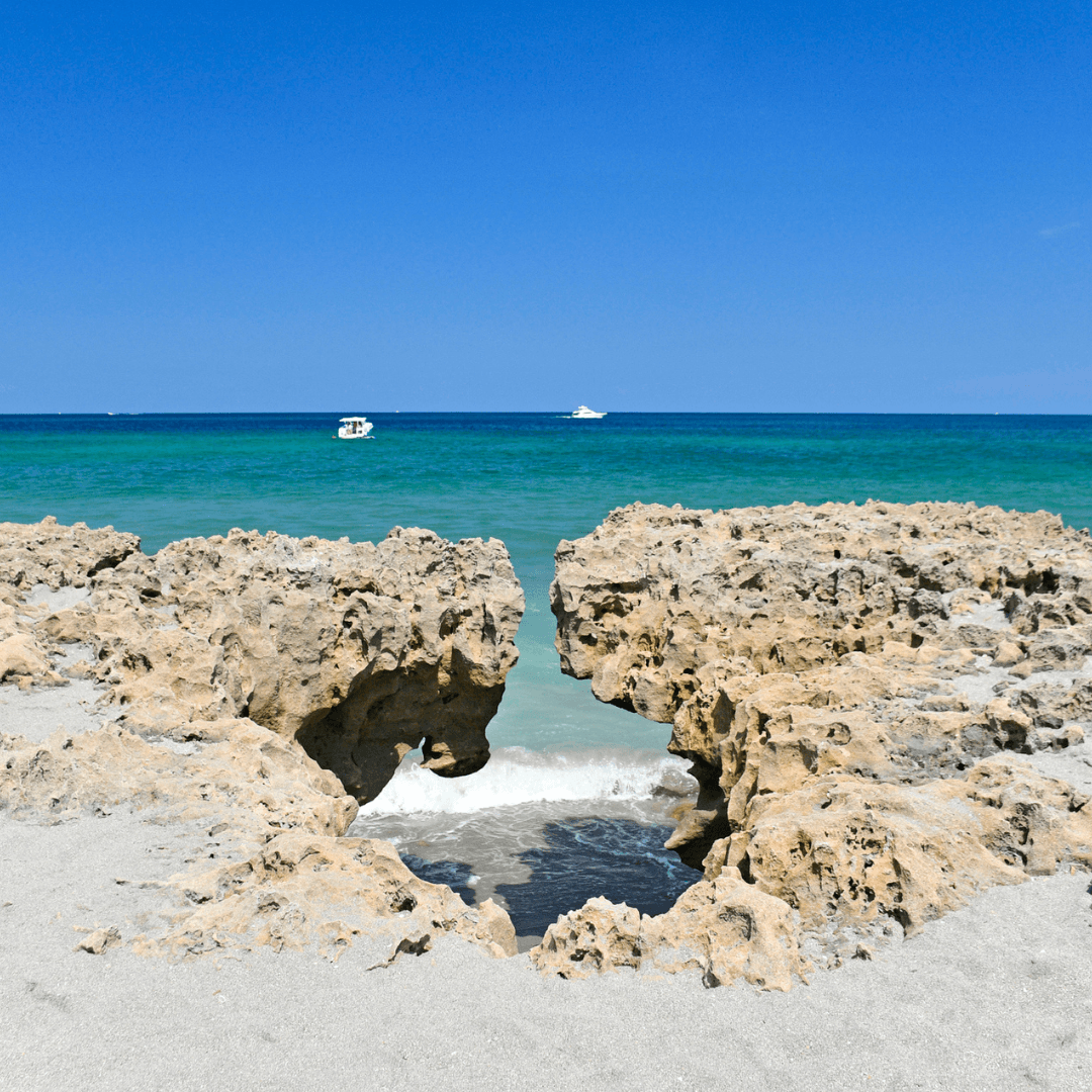 Blowing Rocks Preserve, minutes from Banyan Groves