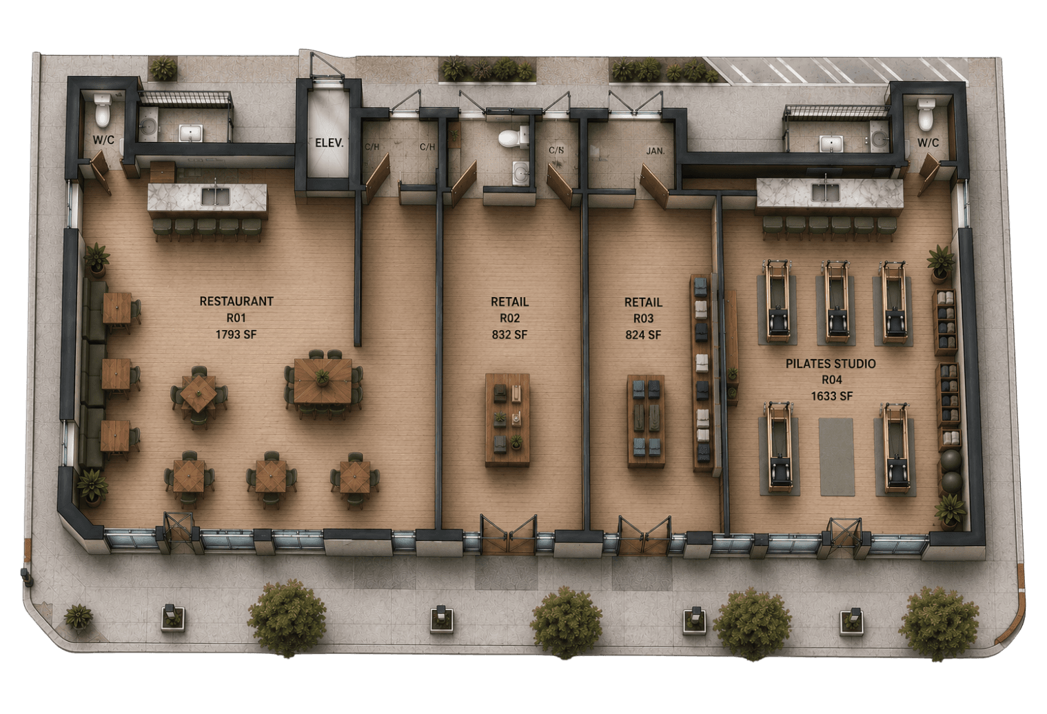 Ground Floor — Commercial