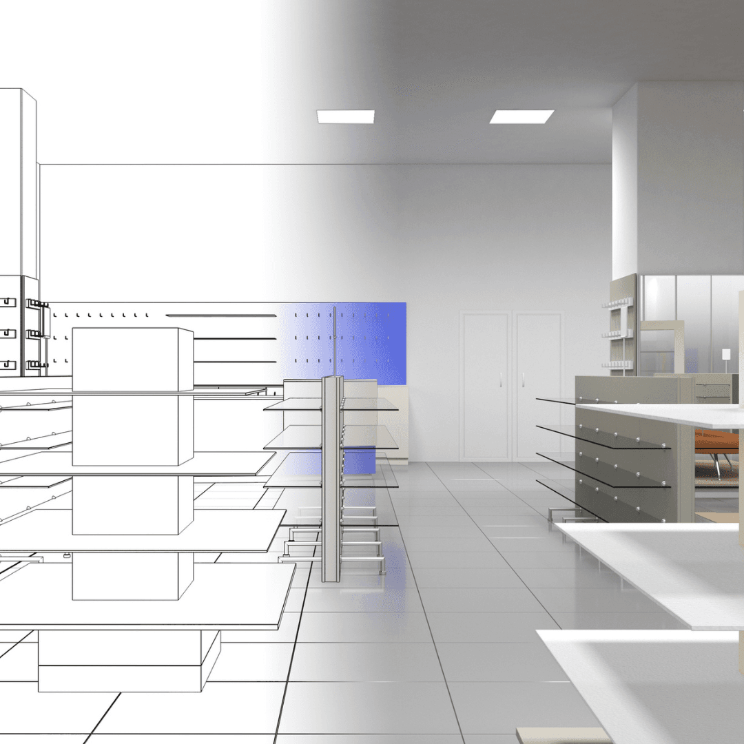 Retail space concept