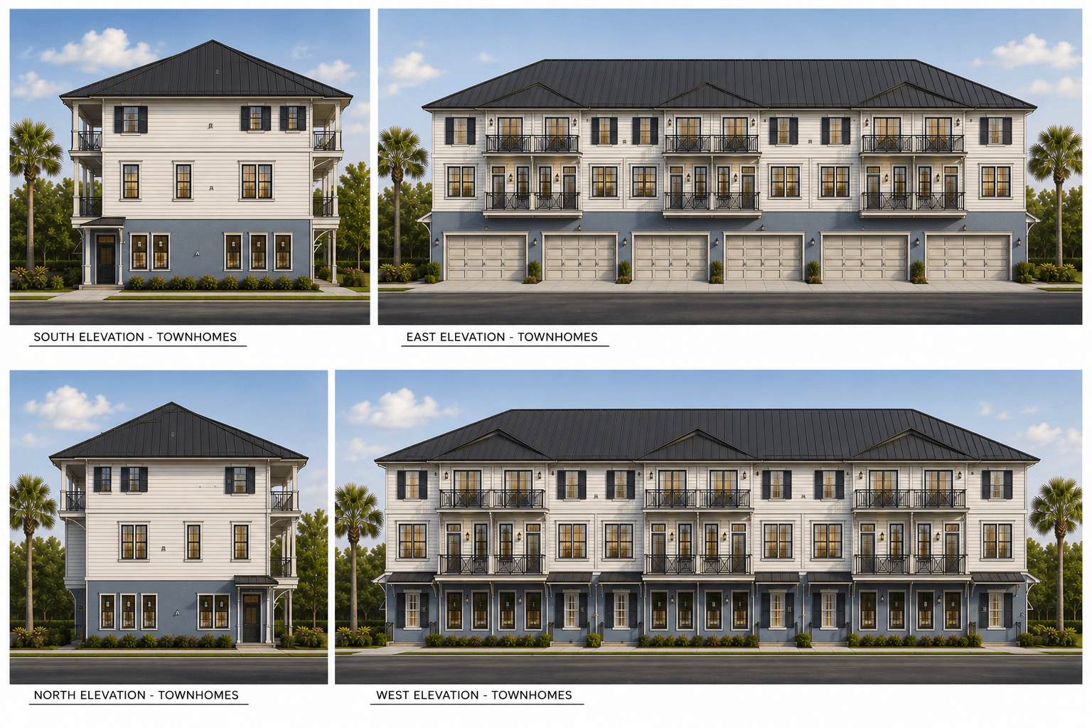 Elevations — Townhomes
