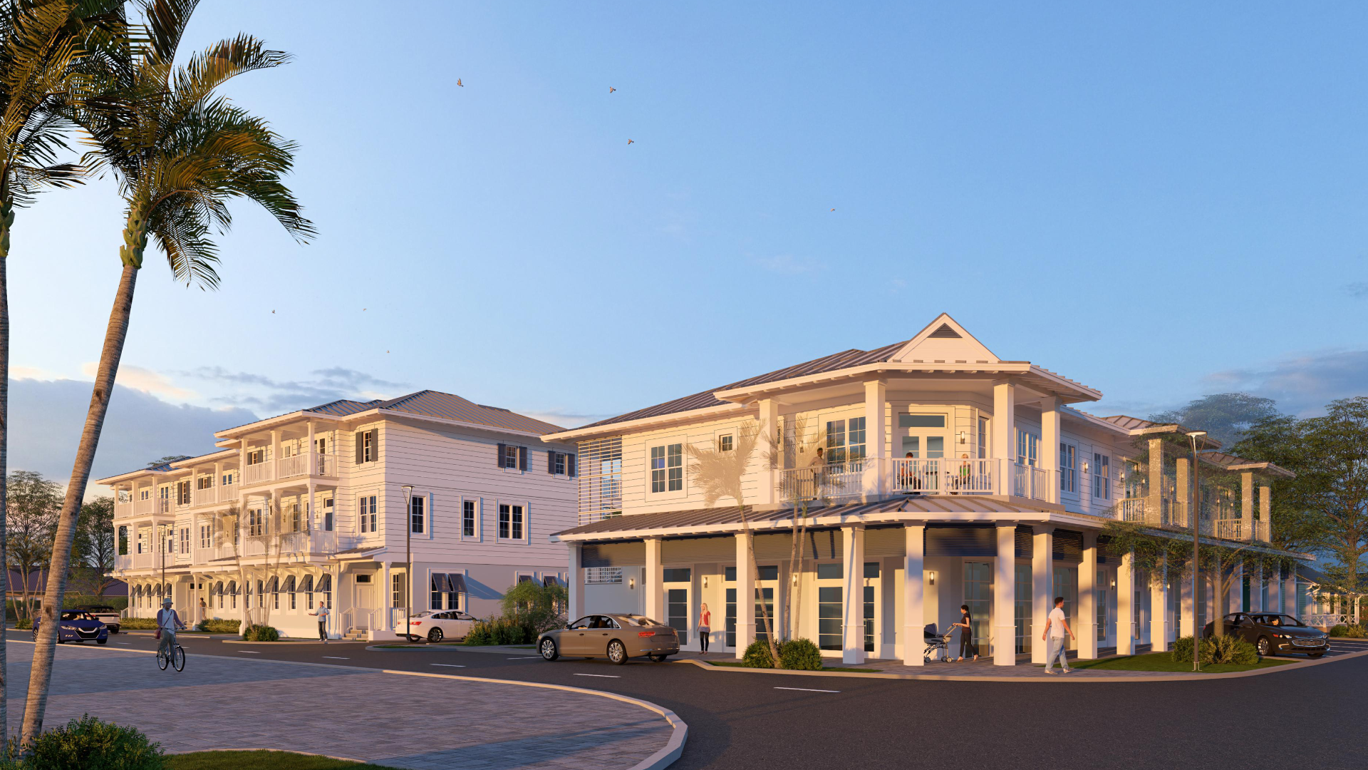 banyan groves outdoor side street view